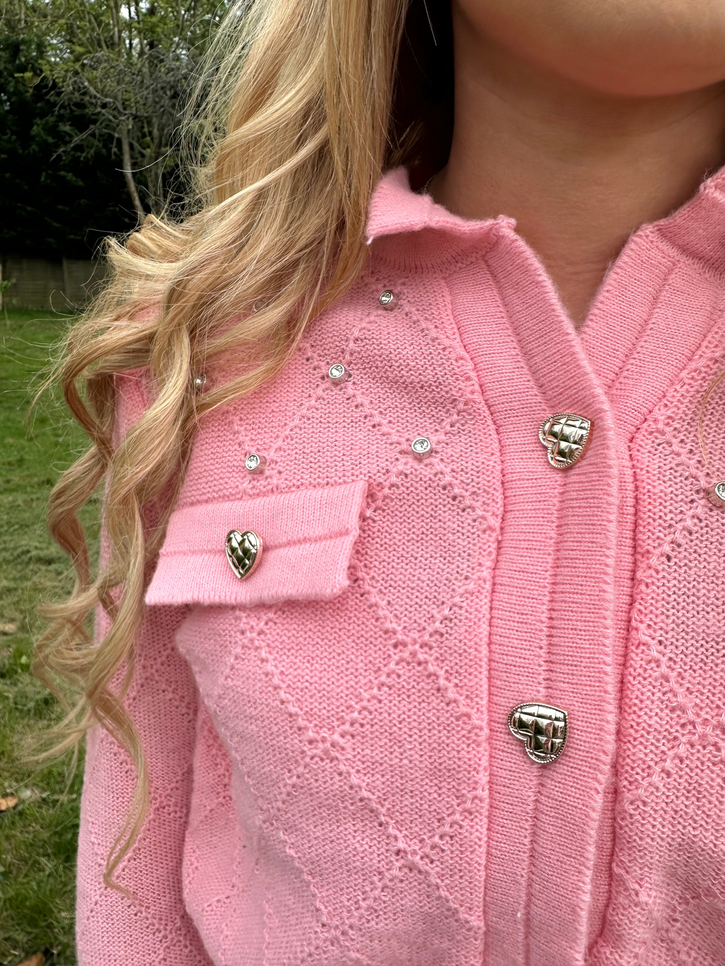 Blossom Pink Cardigan