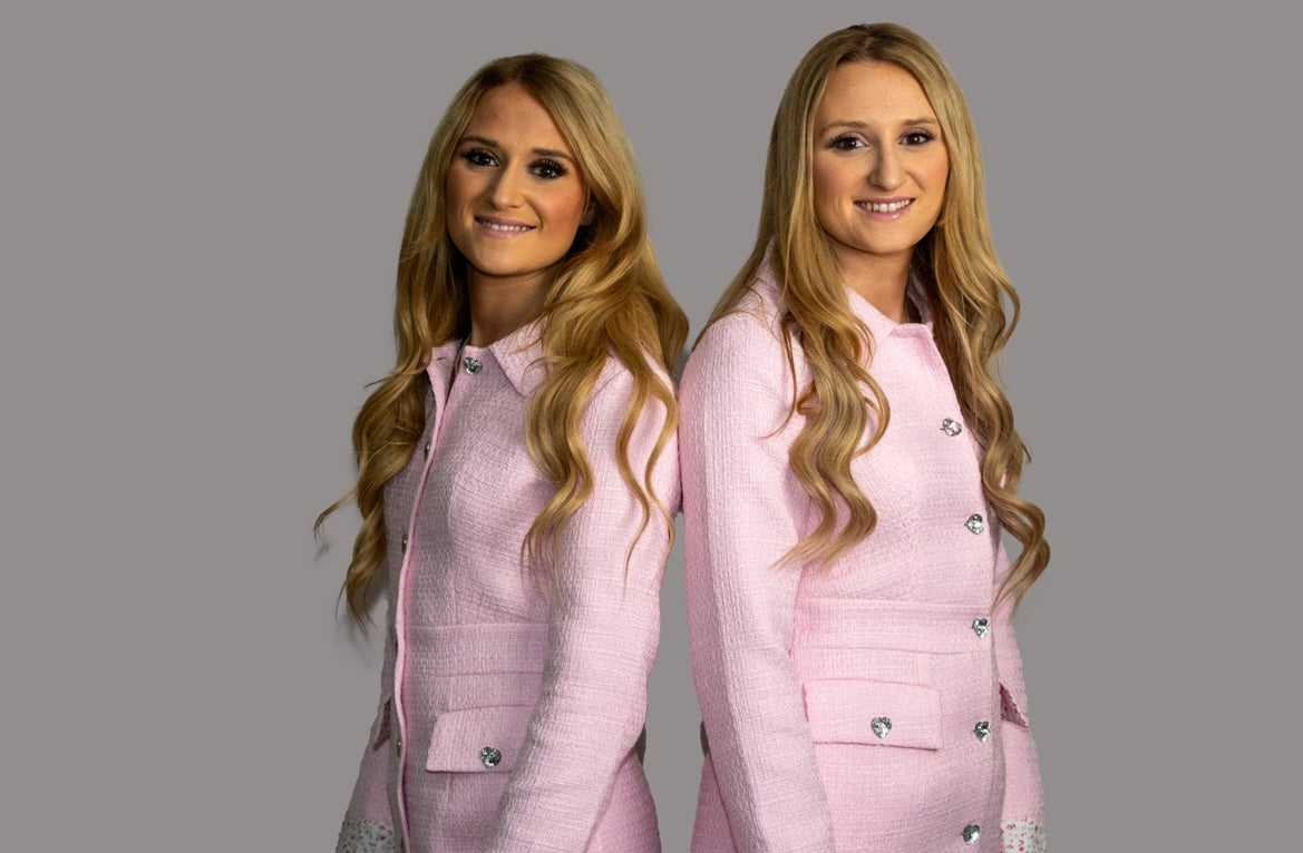 SHARLOAM’s Lily Rose Pink Tweed Dress