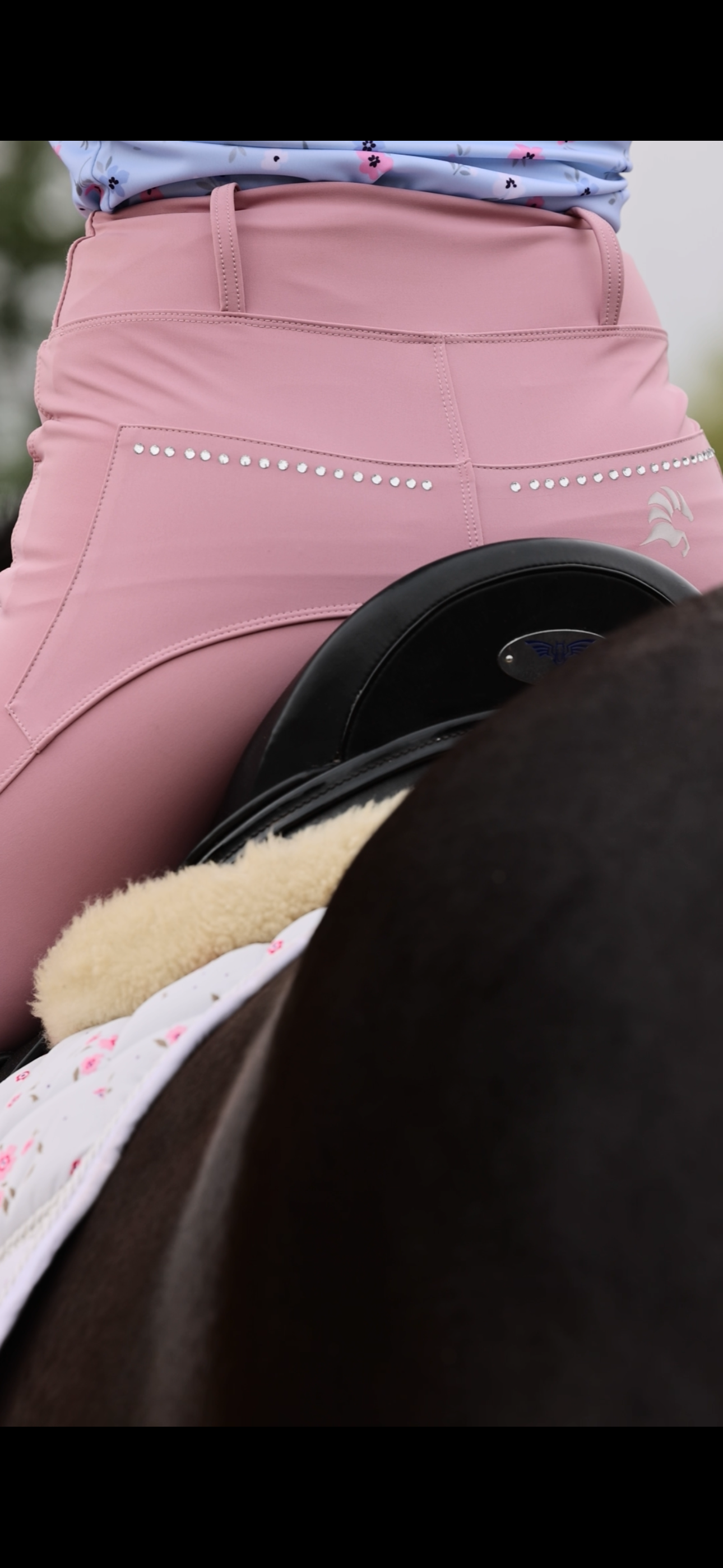 Sharlo Blush Pink Breggings