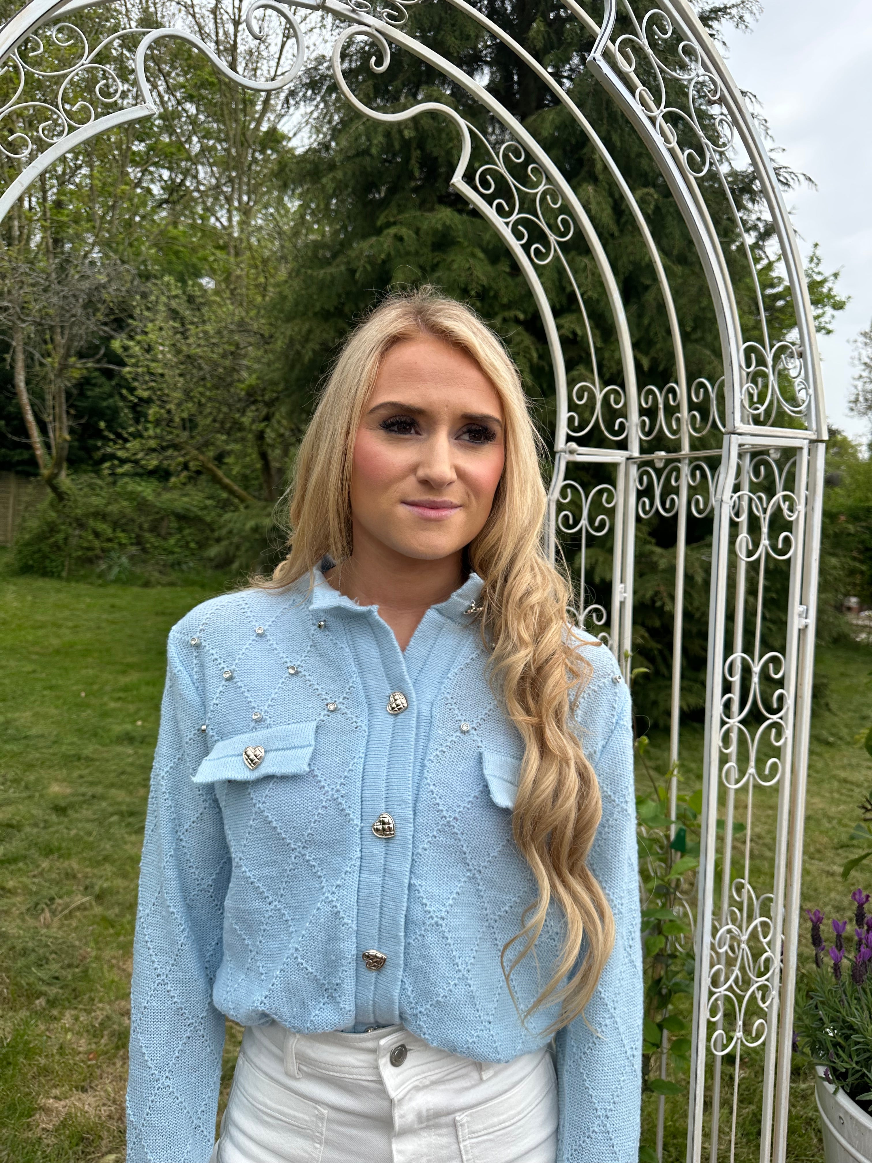 Blossom Blue Cardigan