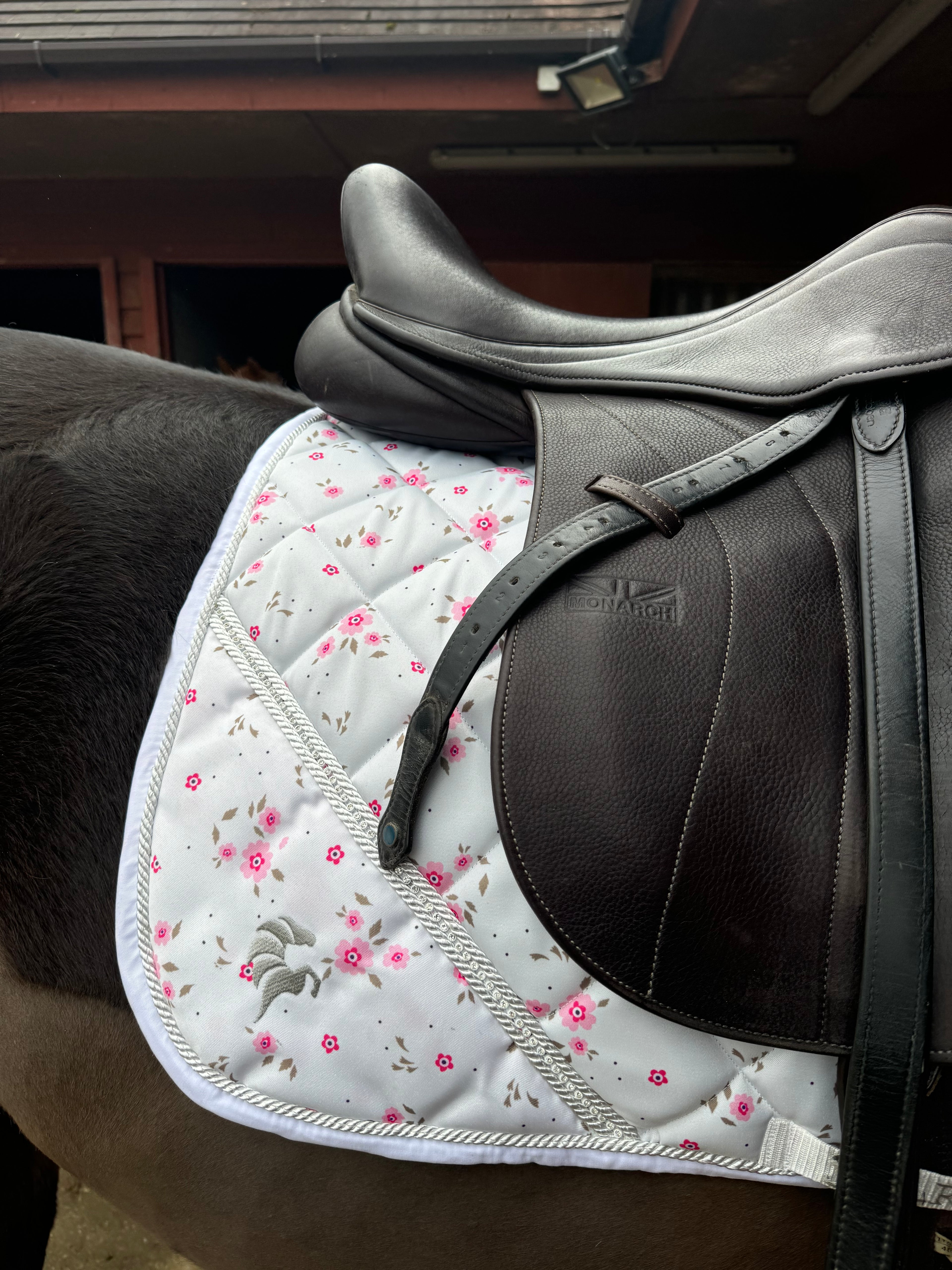 Ditsy Floral Saddle Pad
