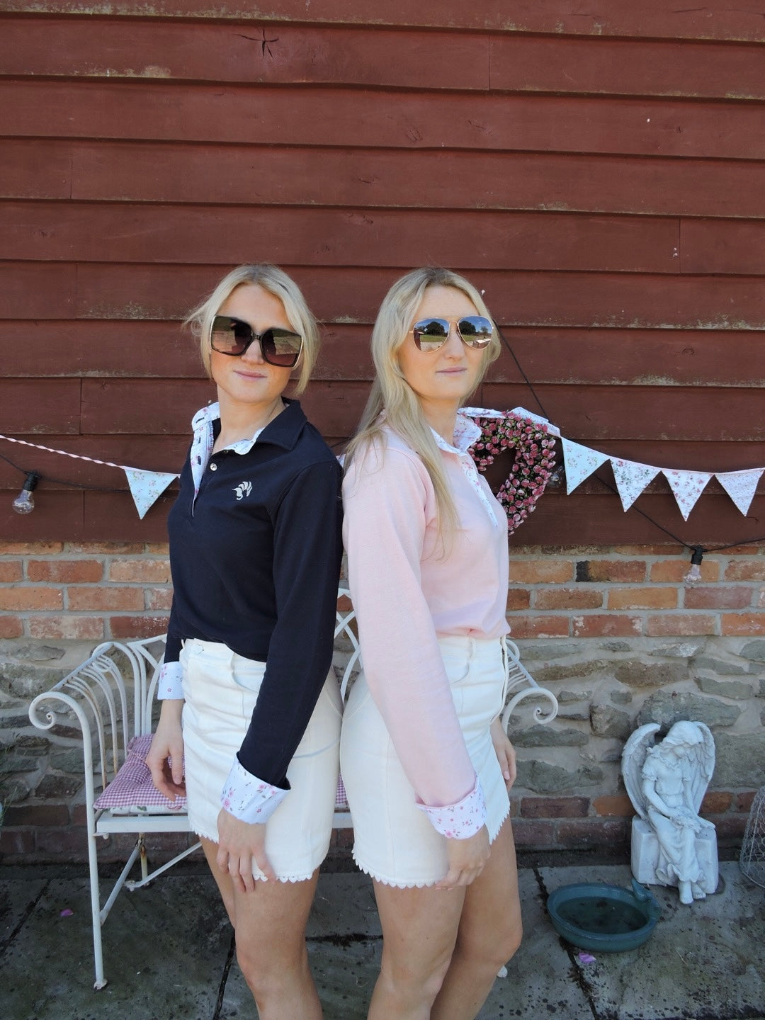 Ditsy Floral Pink Rugby Top