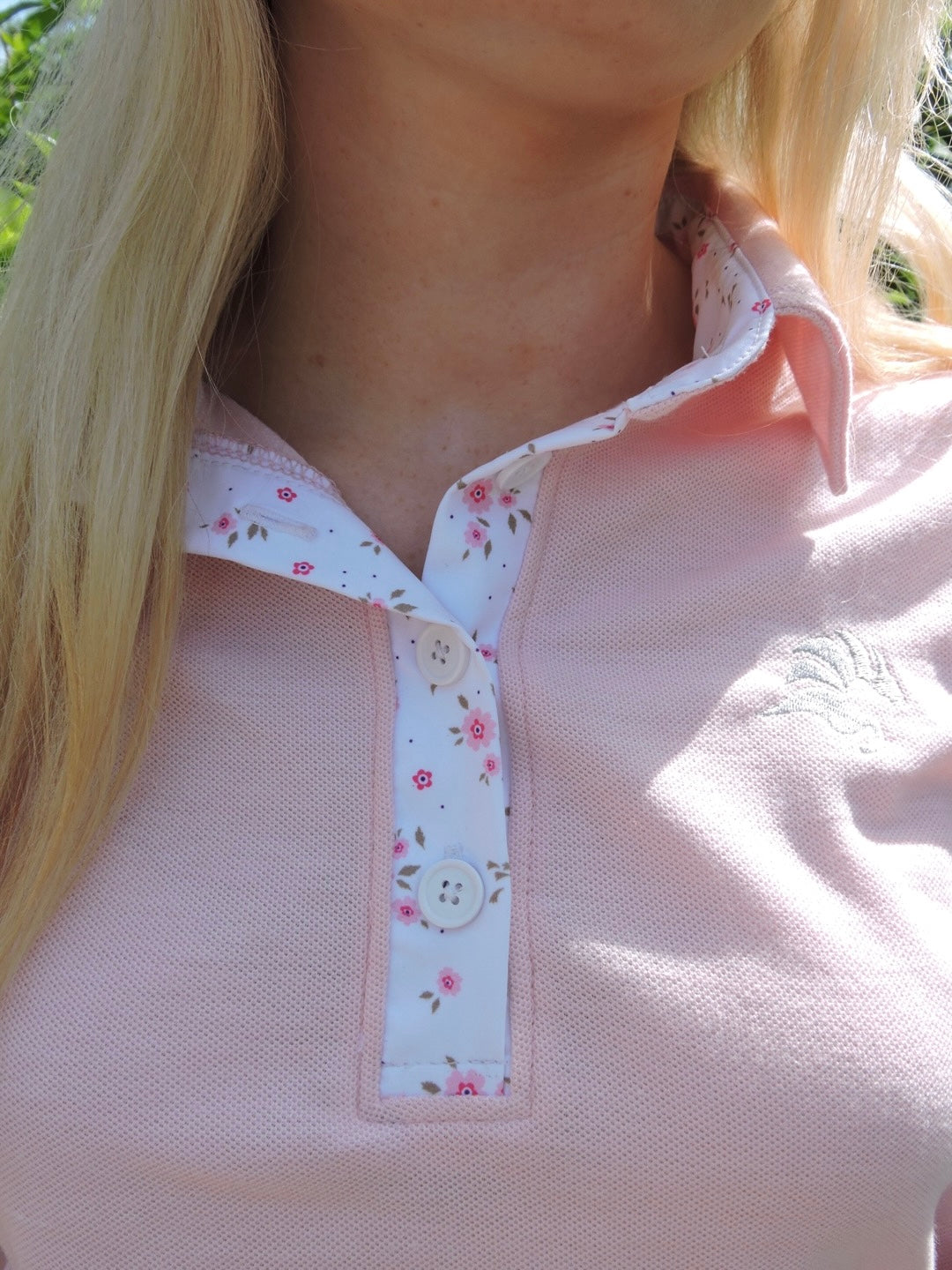 Ditsy Floral Pink Rugby Top