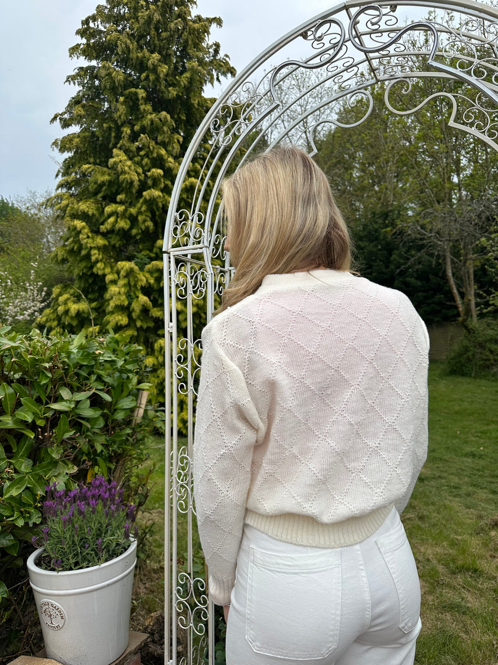 Blossom Cream Cardigan