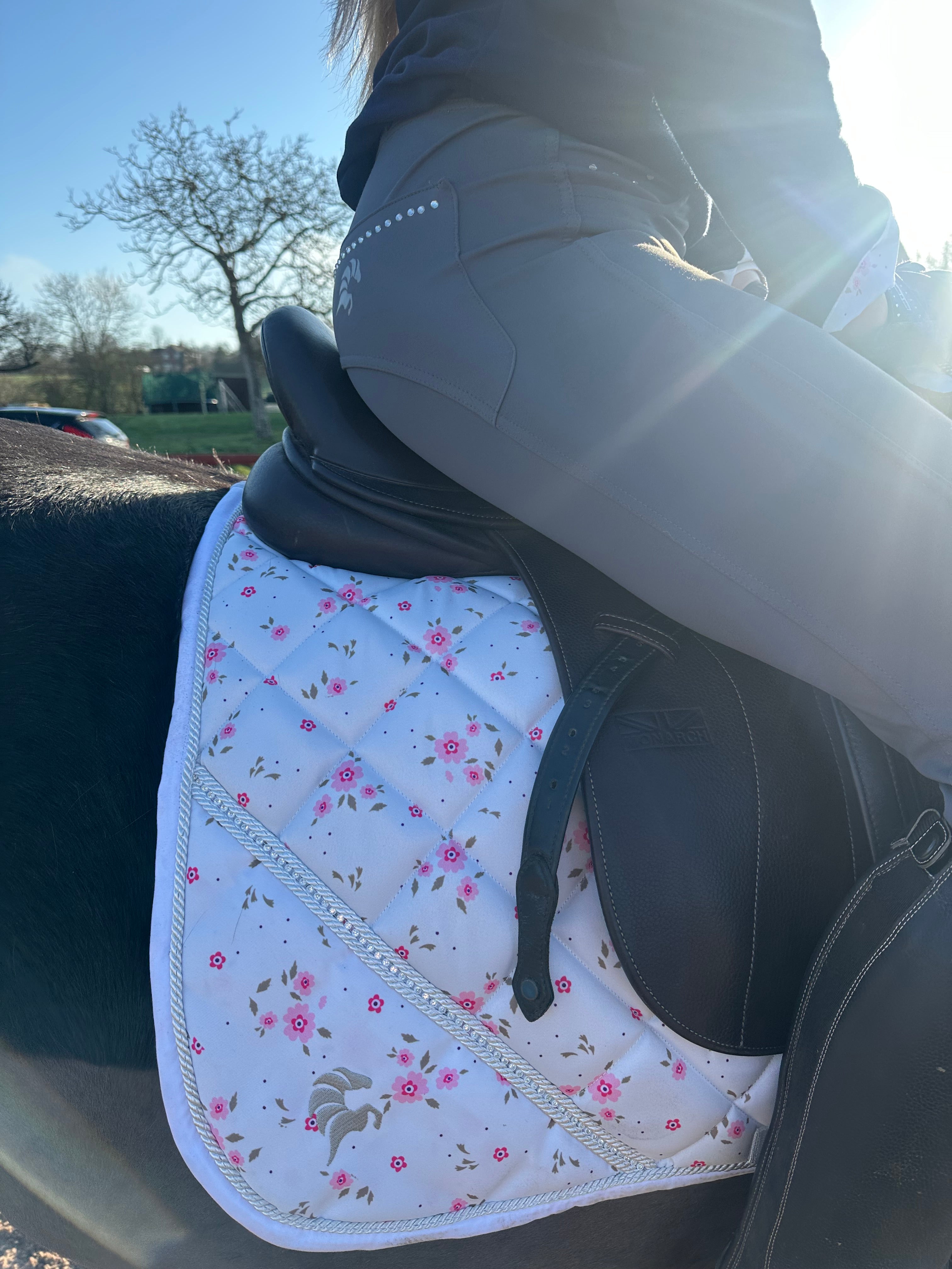 Ditsy Floral Saddle Pad