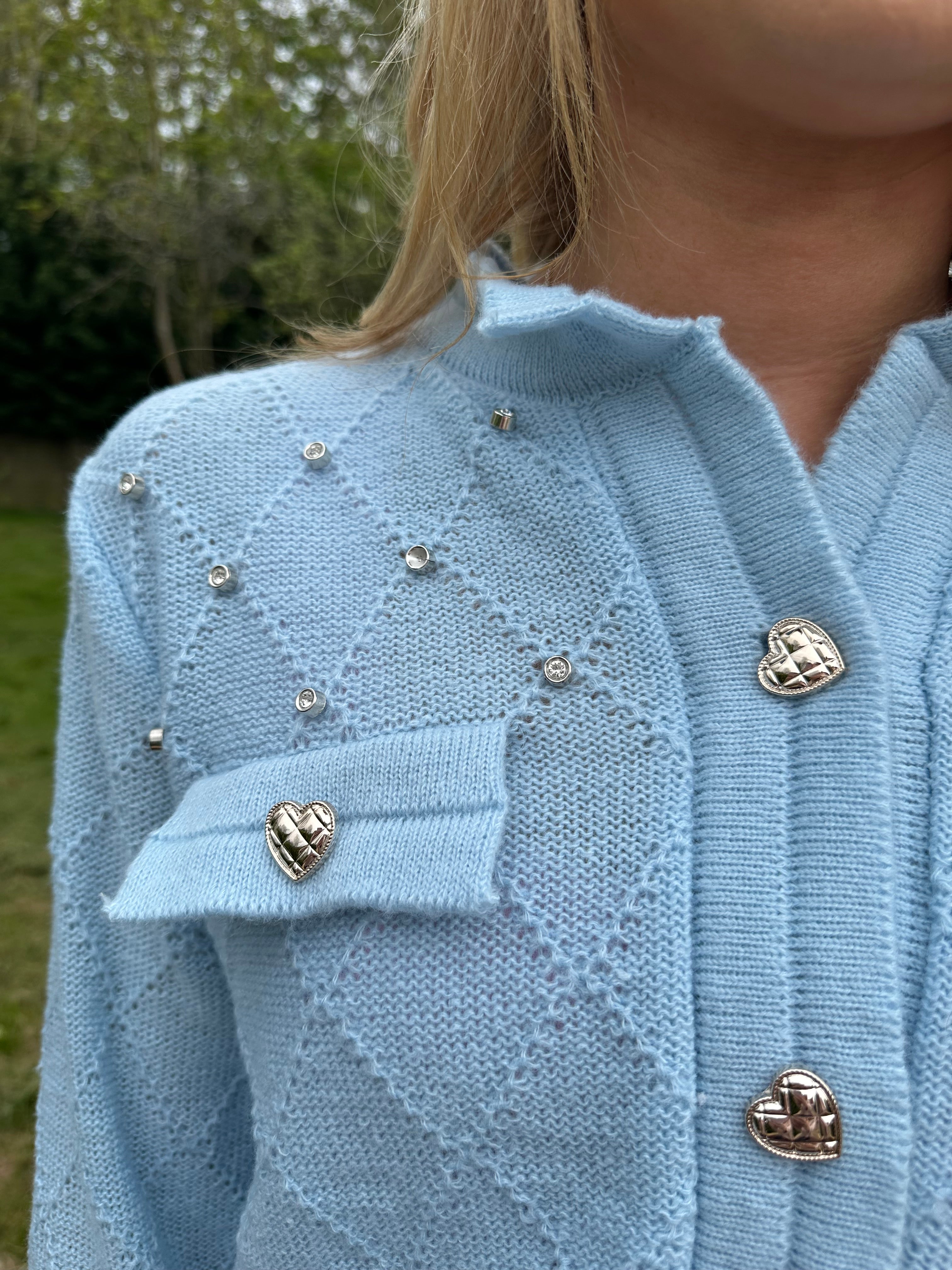 Blossom Blue Cardigan