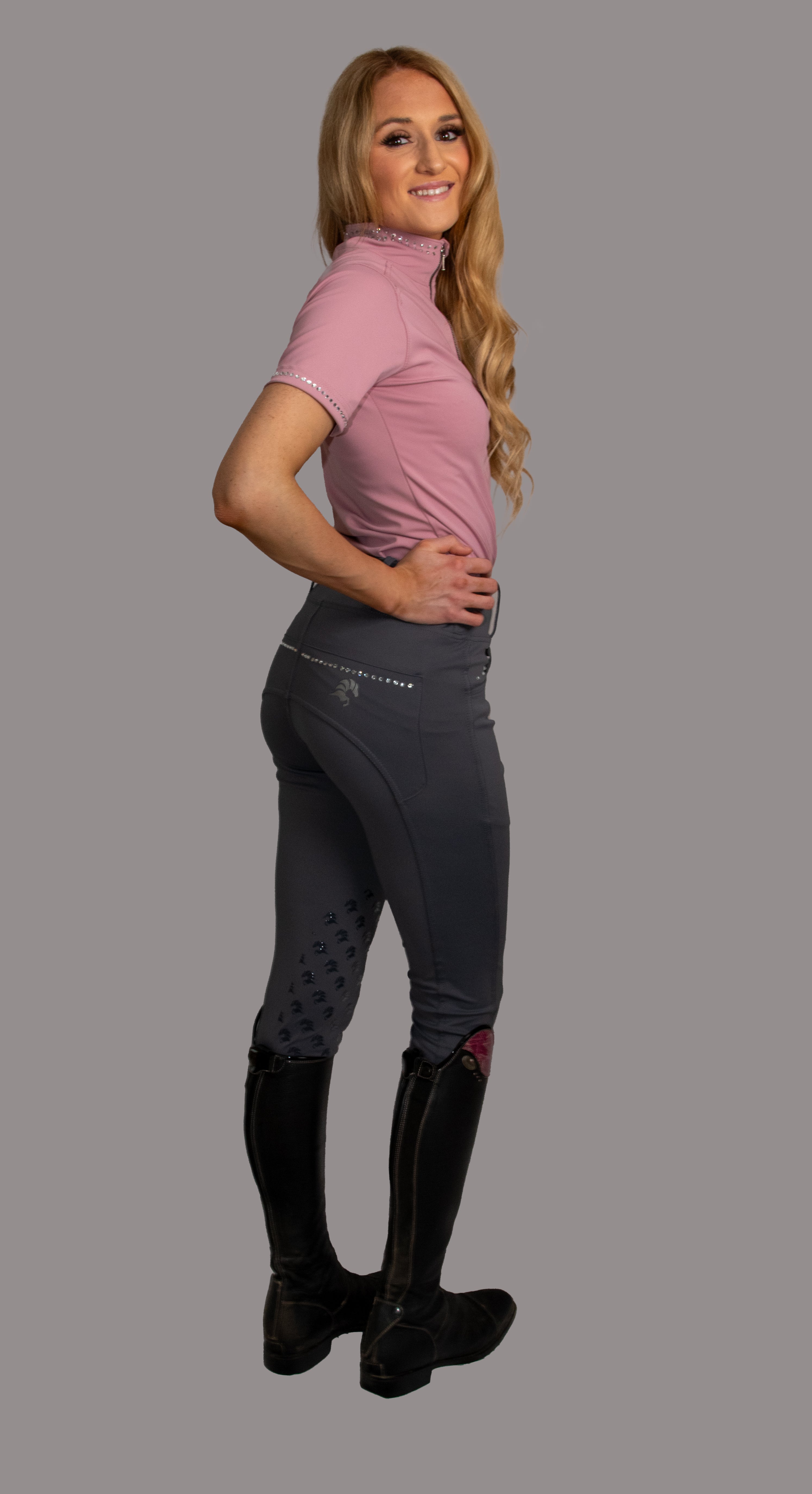 Sharlo Breggings ~ Charcoal Grey