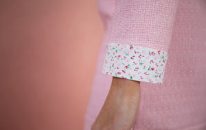 SHARLOAM’s Lily Rose Pink Tweed Dress