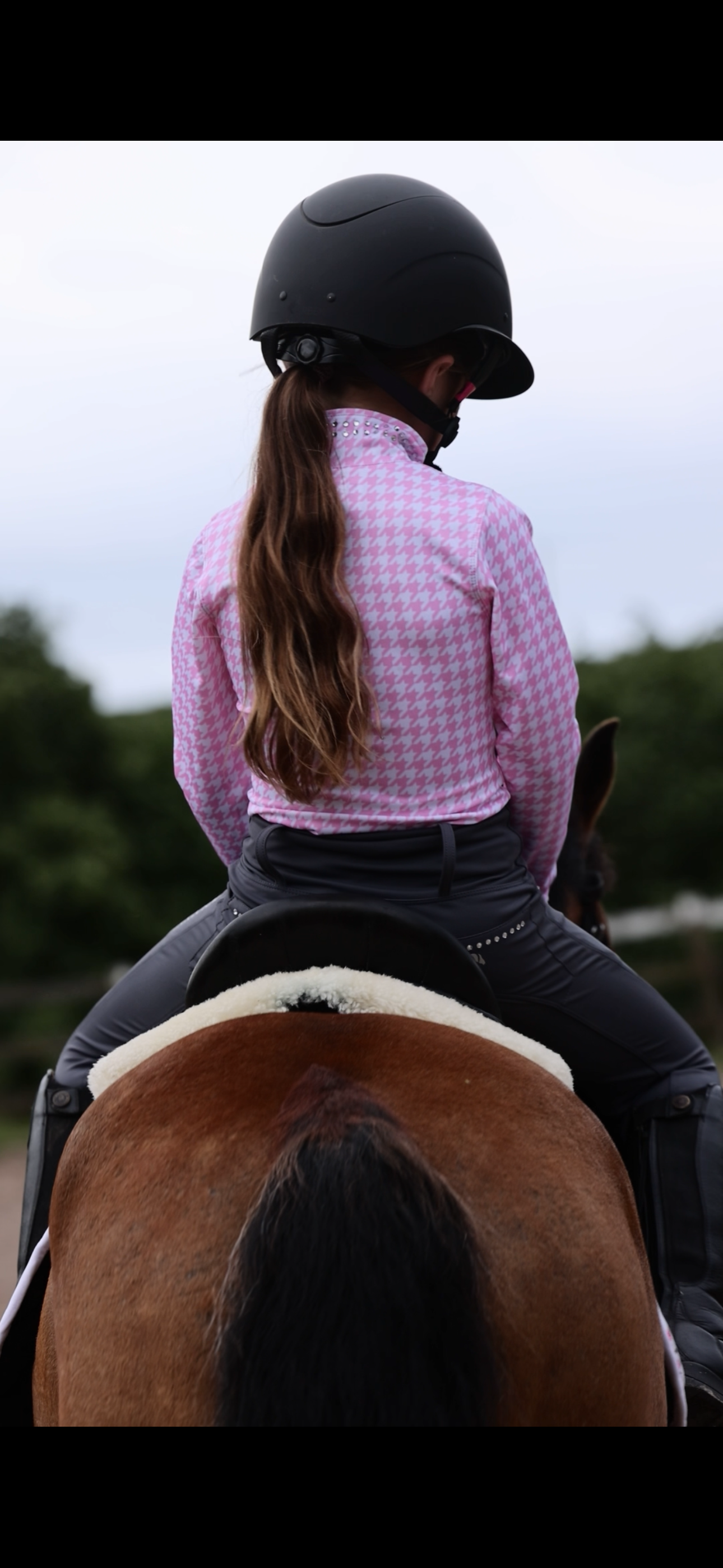 Houndstooth Pink Base Layer