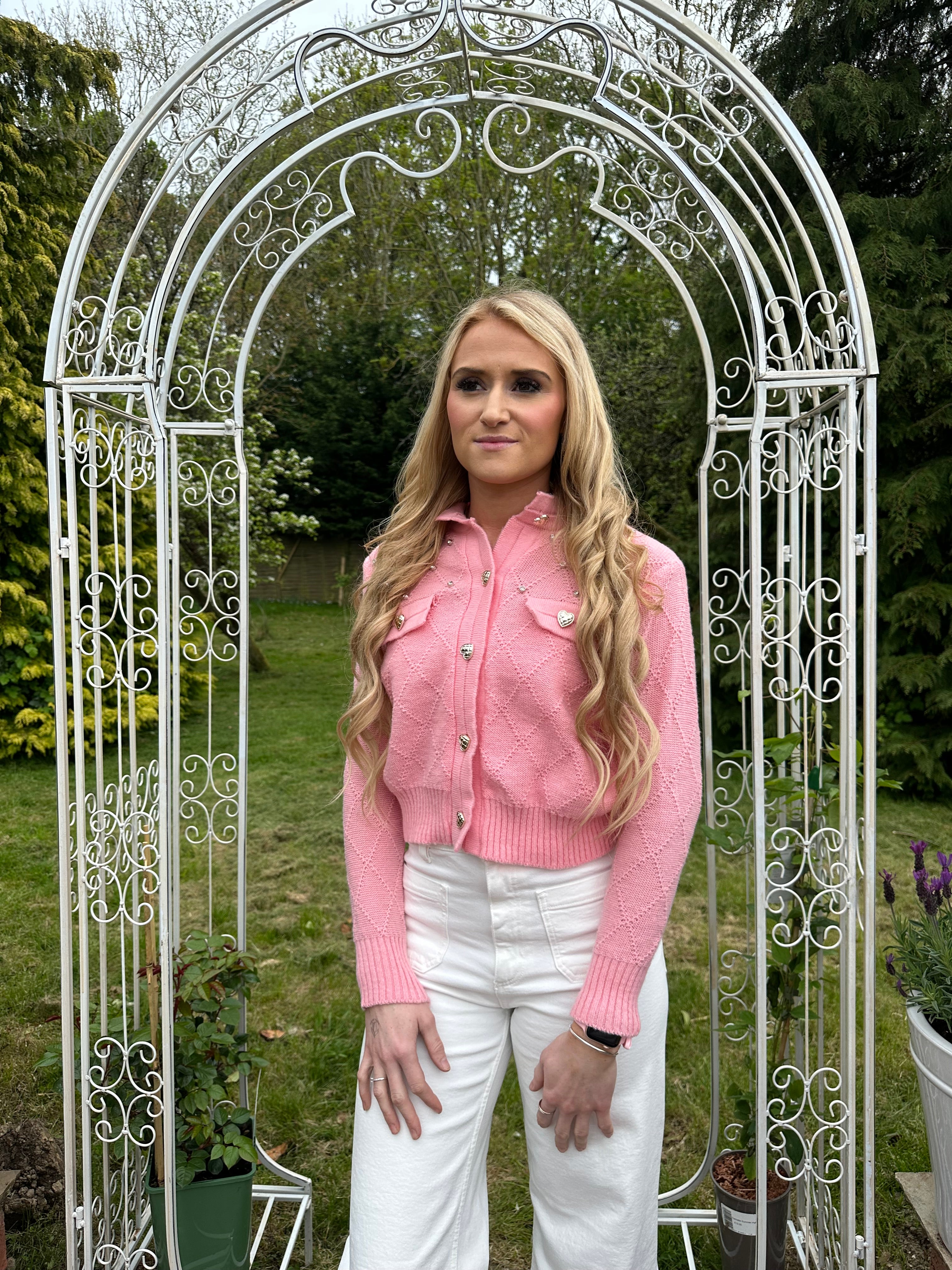 Blossom Pink Cardigan