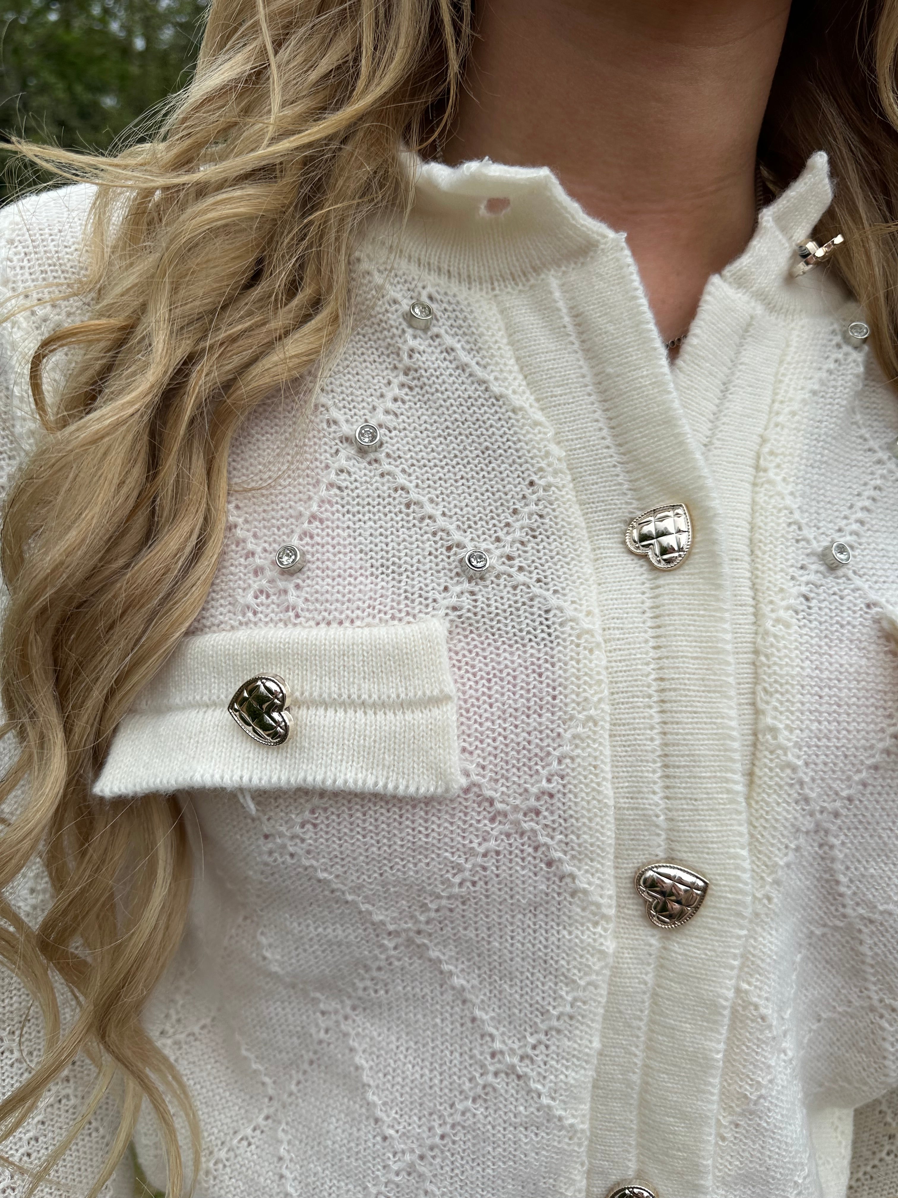 Blossom Cream Cardigan