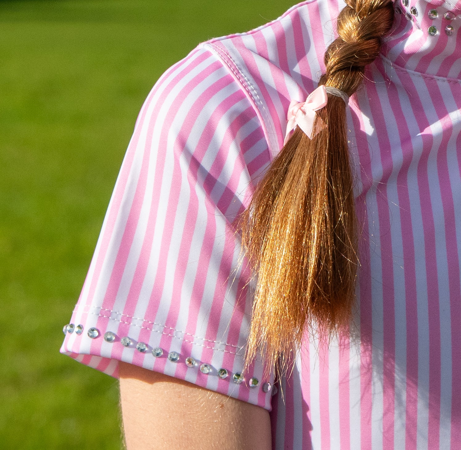 Children’s Candy Pink Striped Base Layer