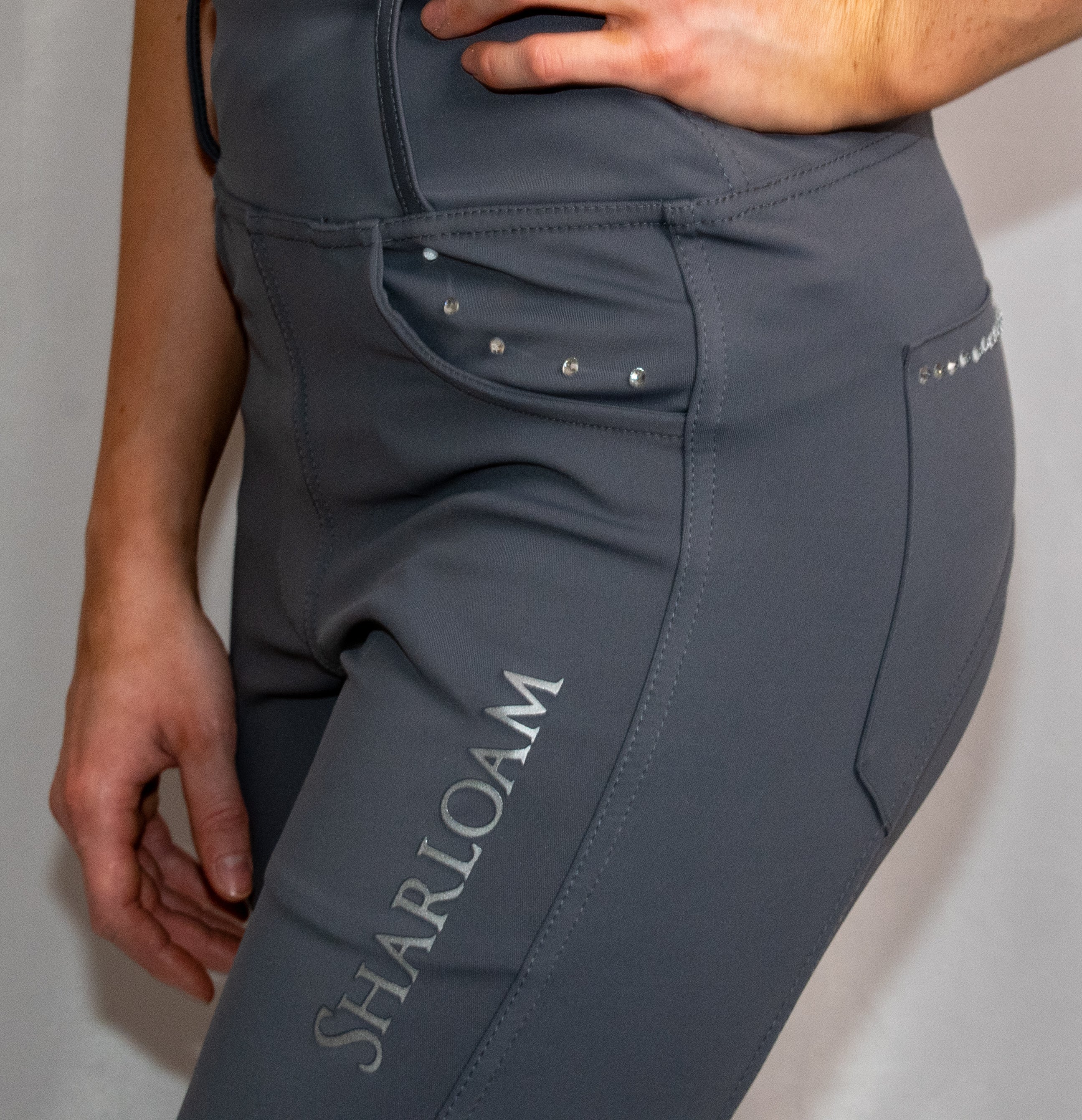 Sharlo Breggings ~ Charcoal Grey