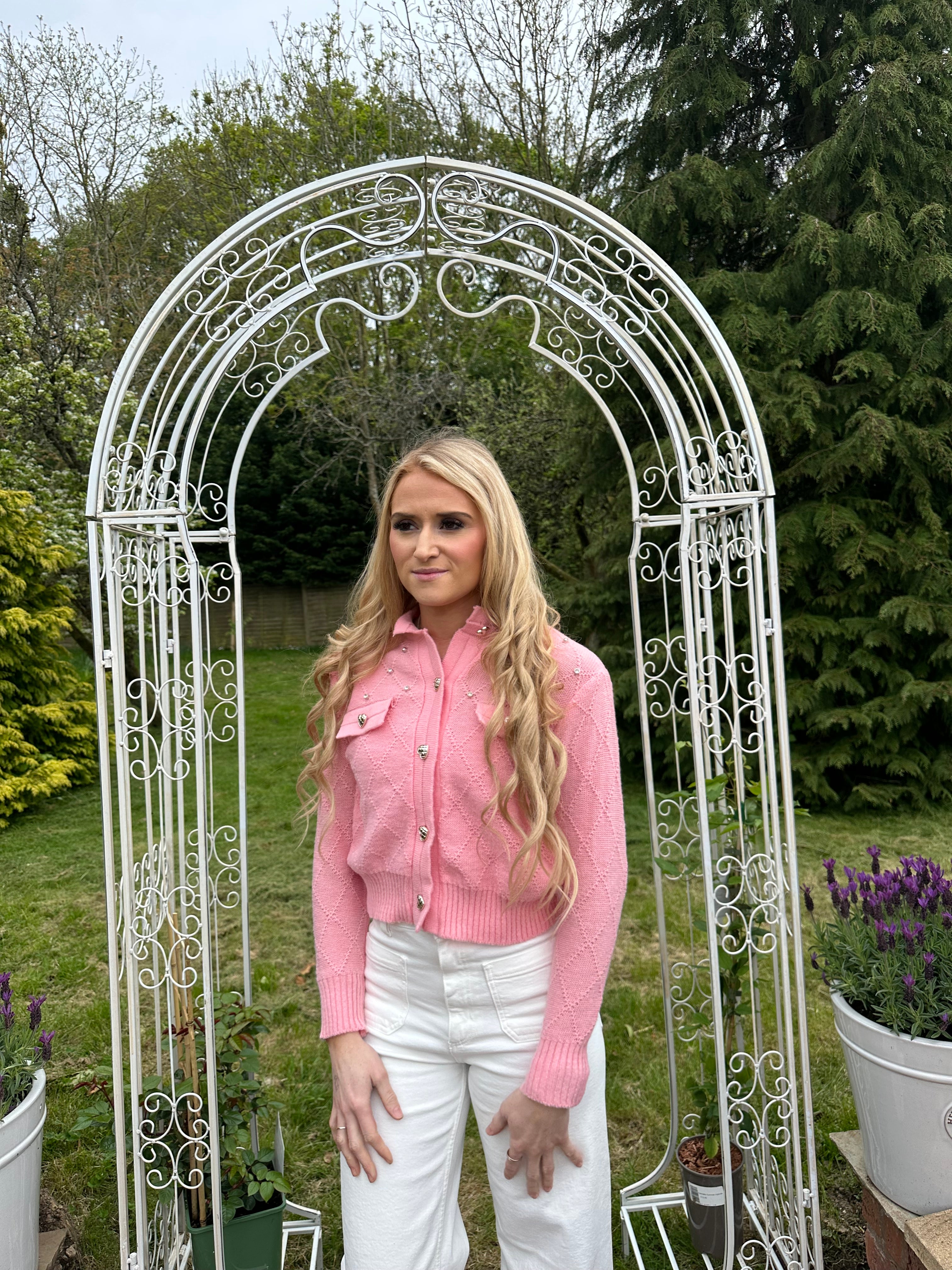 Blossom Pink Cardigan