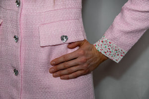 SHARLOAM’s Lily Rose Pink Tweed Dress