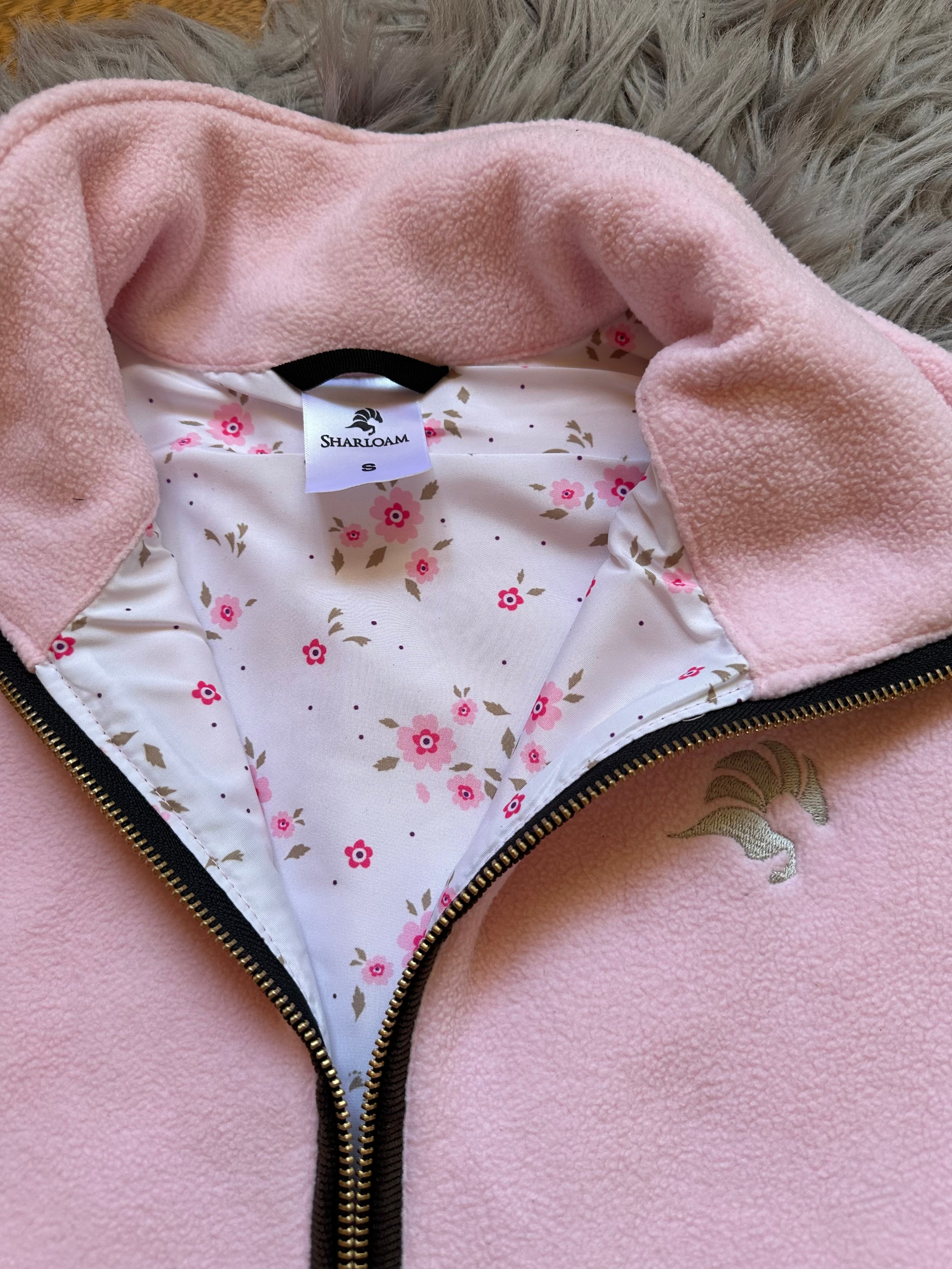 Ditsy Floral Pink Gilet